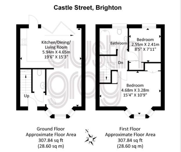 Castle Street - Central Brighton Townhouse, Up To 8 Guests Villa Exterior photo